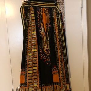African tribal skirt